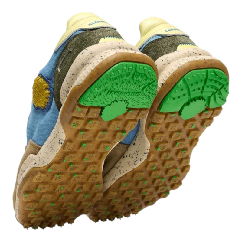 Sneaker Uomo Satorisan - Chacrona Linen - Azzurro