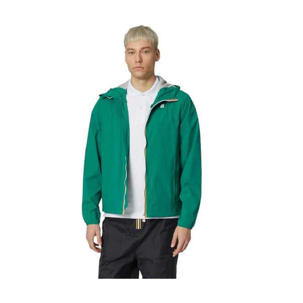 Giubbini Uomo K-Way - Jack Stretch Nylon Jersey - Verde