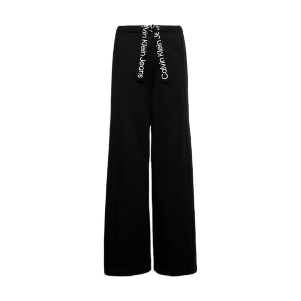 Pantaloni Donna Calvin Klein - Tape Wide Leg Jog Pant - Nero