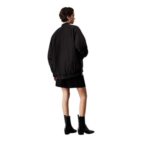 Giubbotti Donna Calvin Klein - Long Bomber - Nero