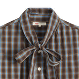 Camicie Donna Levi's - Judice Western Shirt Adelaide Plaid Fall - Marrone