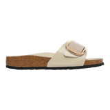 Sandali Unisex Birkenstock - Madrid Big Buckle HEX Natural Lea - Panna