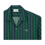 Camicie casual Uomo Lacoste - Camicia M/C - Verde