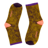 Calzini Donna Surkana - Calzini medi con motivi jacquard - Multicolore