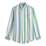 Camicie casual Uomo Tommy Hilfiger - Linen Blend Bold Stp Shirt - Multicolore