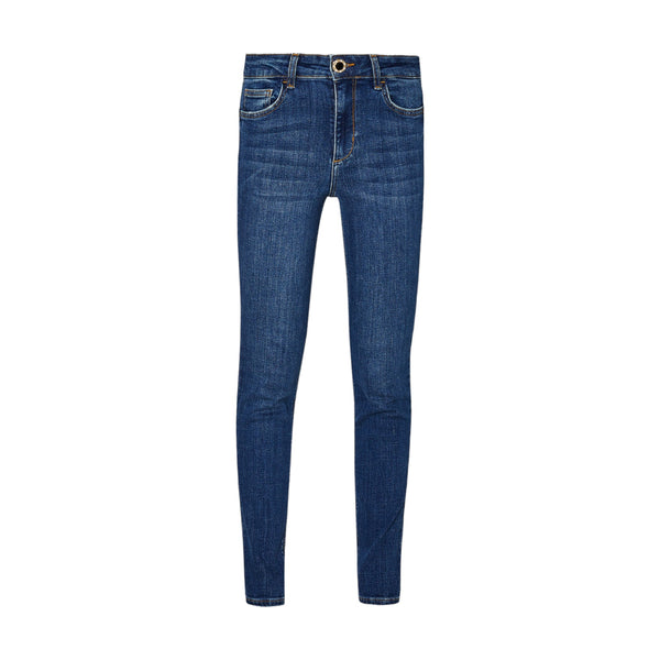 Jeans Donna Liu Jo - Ecs B.up Divine H.w. - Blu