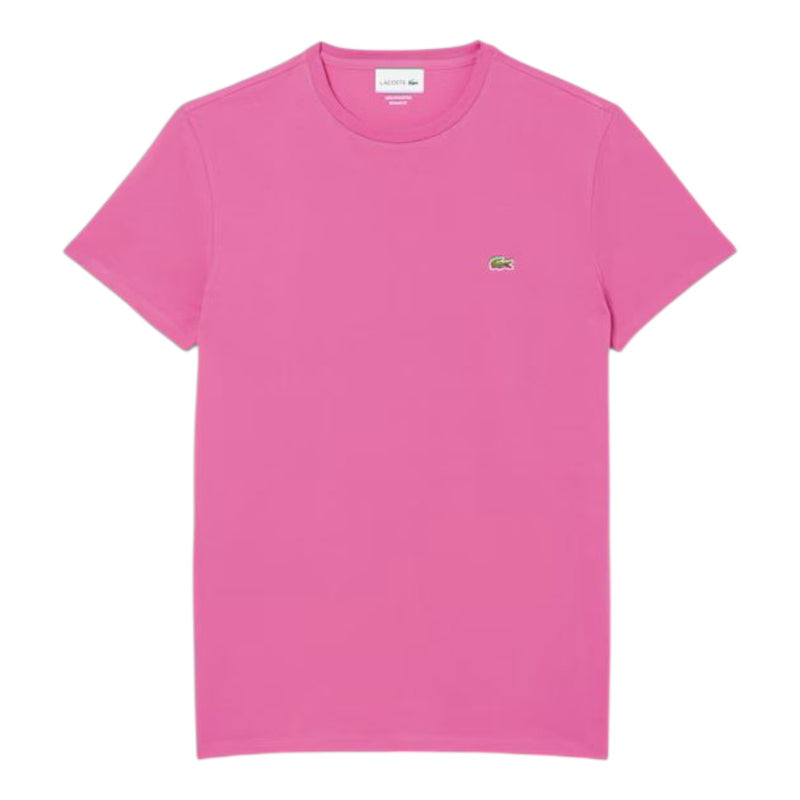 T-shirt Uomo Lacoste - T-Shirt 100% Pima Cotton - Fucsia