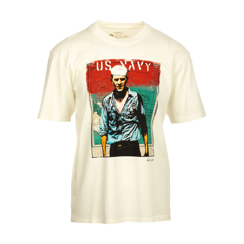 T-shirt Uomo Bl'ker - Grafica HG Steve - Beige