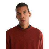 Maglioni Uomo Barbour - Essential Tisbury Crew - Ruggine