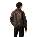 Giubbotti Uomo Levi's - Clayton Leather Aviator - Marrone