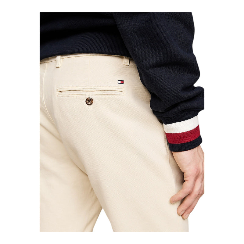 Pantaloni Uomo Tommy Hilfiger - Chino Bleecker Structure Gmd - Beige