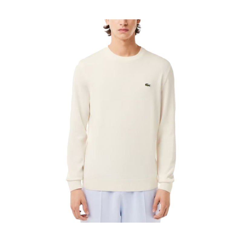 Maglie a manica lunga Uomo Lacoste - Pullover - Bianco