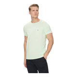 T-shirt Uomo Tommy Hilfiger - T-Shirt Stretch Slim Fit Tee - Verde