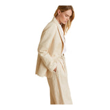 Giacche Donna Yerse - Blazer Misto Lino - Beige