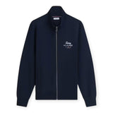 Felpe senza cappuccio Uomo Tommy Hilfiger - Script Stack Fz Stand Collar - Blu