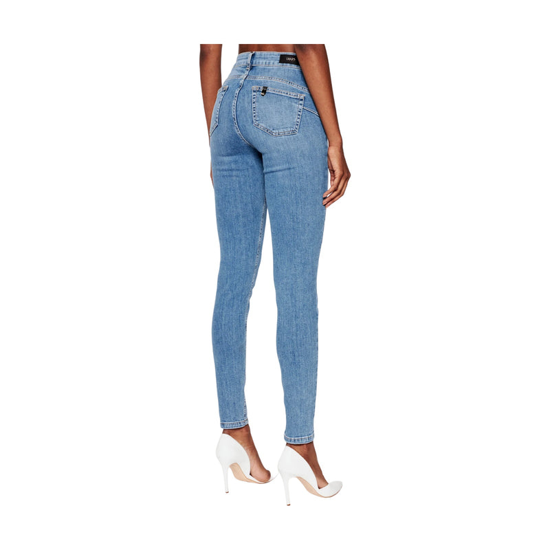 Jeans Donna Liu Jo - B.up Divine H.w. - Celeste