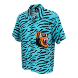 Camicie casual Uomo Mauna Kea - "CRAZY COCCO" SHIRT Animalier bowling - Celeste