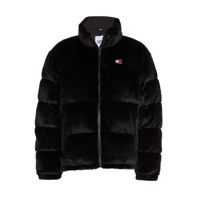 Giubbini Donna Tommy Hilfiger - Tjw Faux Fur Puffer - Nero