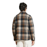 Camicie casual Uomo Impure - Overshirt L/S Padded Comfort Rust Check - Marrone