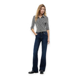Camicie Donna Tommy Hilfiger - 1985 Slim Pique Ls Btn Down Shrt - Blu
