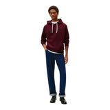 Felpe con cappuccio Uomo Tommy Hilfiger - Ess Seasonal Fleece Hoody - Bordeaux