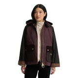 Giubbini Donna Barbour - Carville Wax Jacket - Bordeaux