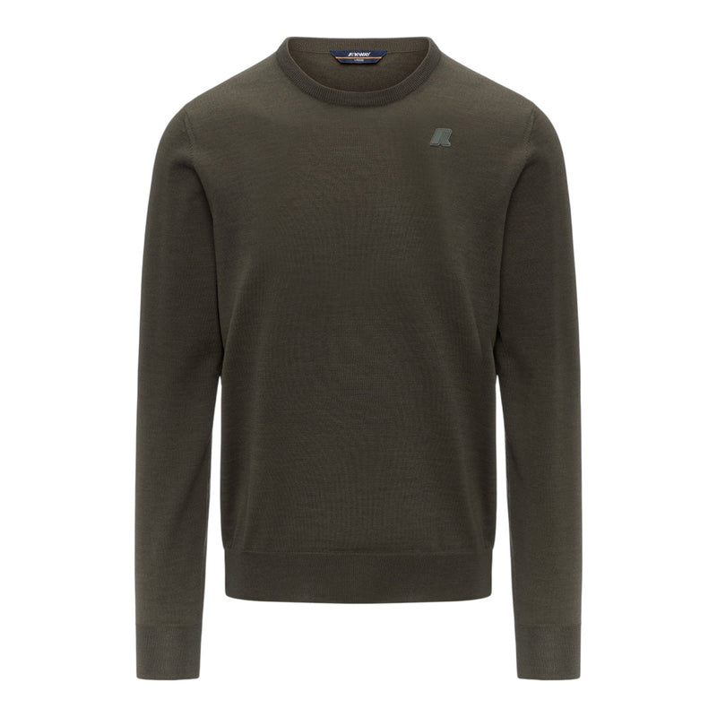 Maglioni Uomo K-Way - Pullover Sebastien Merino - Verde