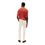 Pantaloni Uomo Tommy Hilfiger - Bleecker Printed Structure Chino - Bianco