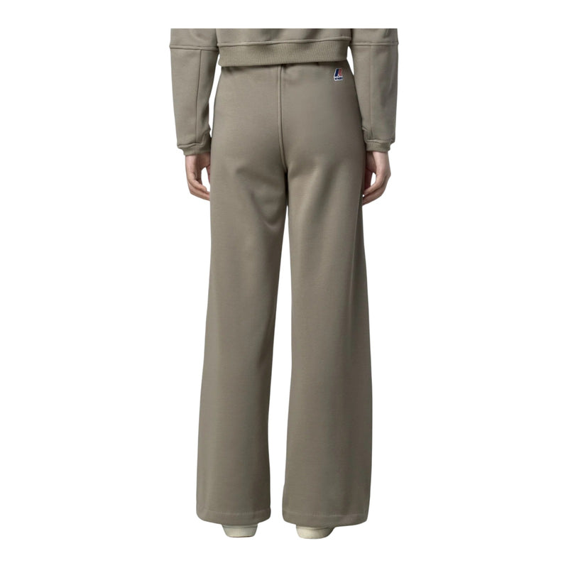 Pantaloni Donna K-Way - Loyre Brushed Pc - Beige