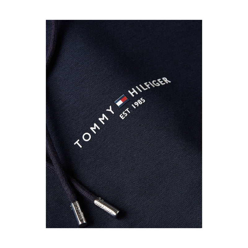 Felpe con cappuccio Uomo Tommy Hilfiger - Tommy Logo Tipped Hoody - Blu