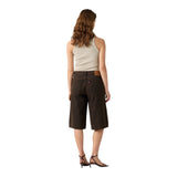 Bermuda Donna Levi's - Super Baggy - Marrone