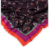 Foulard Donna Surkana - Foulard stampato - Viola