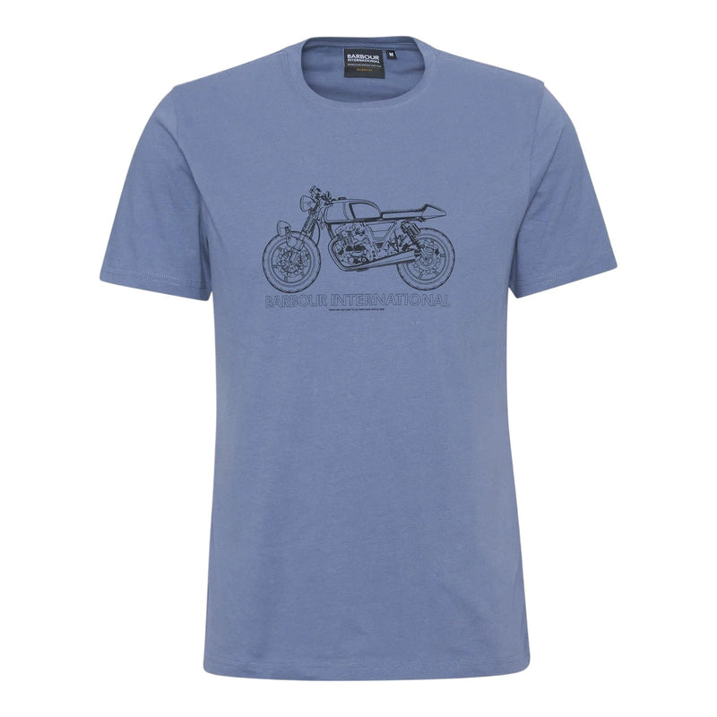 T-shirt Uomo Barbour International - Venture Graphic T-Shirt - Blu