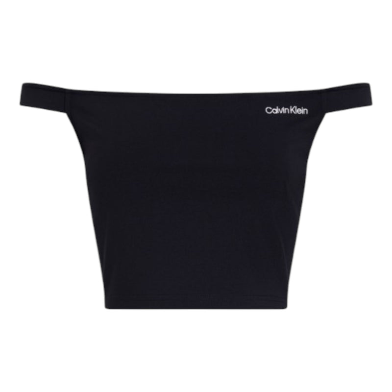 Canotte e top Donna Calvin Klein - Logo Bardot Milano Top - Nero
