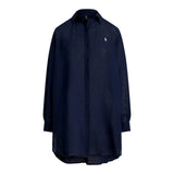Camicie Donna Polo Ralph Lauren - Boyfriend Shirt - Blu