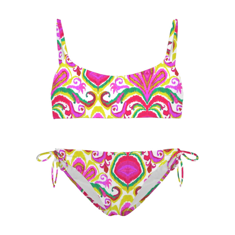 Costumi a due pezzi Ragazza Mc2 Saint Barth - Jaiden Printed Bralette Bikini - Multicolore