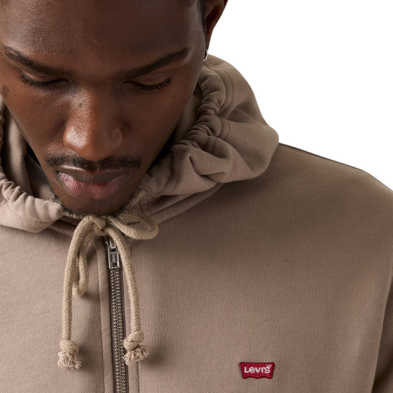 Felpe con cappuccio Uomo Levi's - The Original Hm Zip-Up Hoodie - Beige