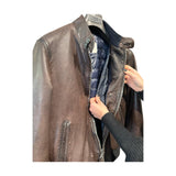 Giubbotti Uomo Leather Authority - Elvis - Marrone