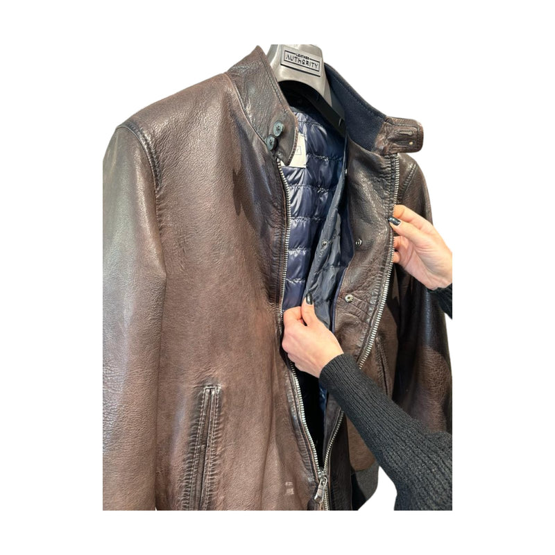 Giubbotti Uomo Leather Authority - Elvis - Marrone