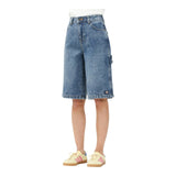 Bermuda Donna Dickies - Carpenter Denim Jort W Whitecap Gray - Denim