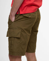 Bermuda Uomo Barbour - Ripstop Cargo Short - Verde militare