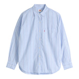 Camicie Donna Levi's - Harlie Boyfriend Shirt - Blu