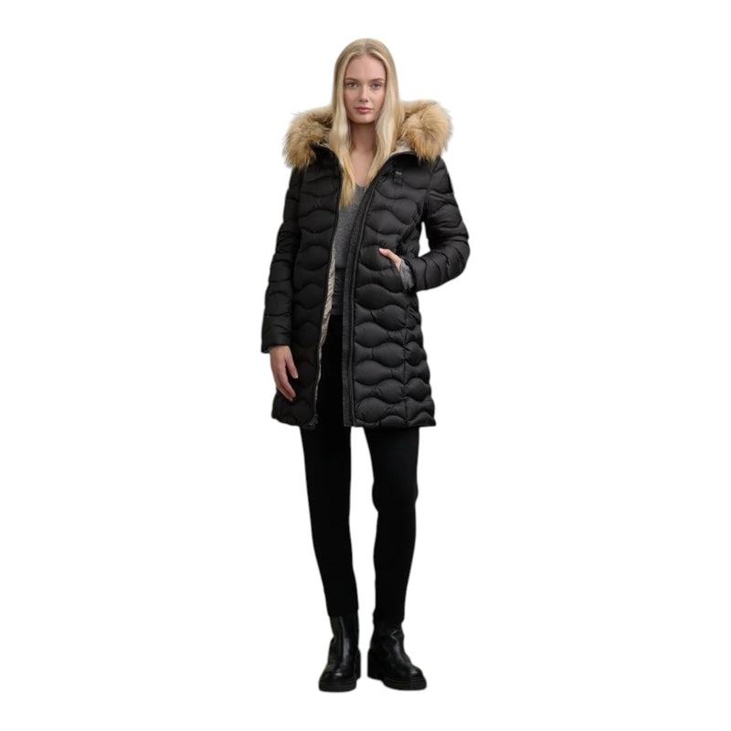 Giubbotti Donna Blauer - Lynel Impermeabile / Trench Lunghi - Nero