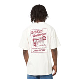 T-shirt Uomo Dickies - Dry Ridge Ss Tee Egret - Bianco