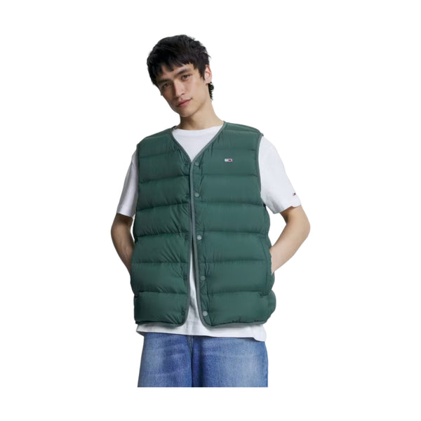 Gilet Uomo Tommy Hilfiger - Tjm Light Down Vest, L2M - Verde