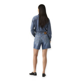Pantaloncini Donna Levi's - High Baggy Short - Denim