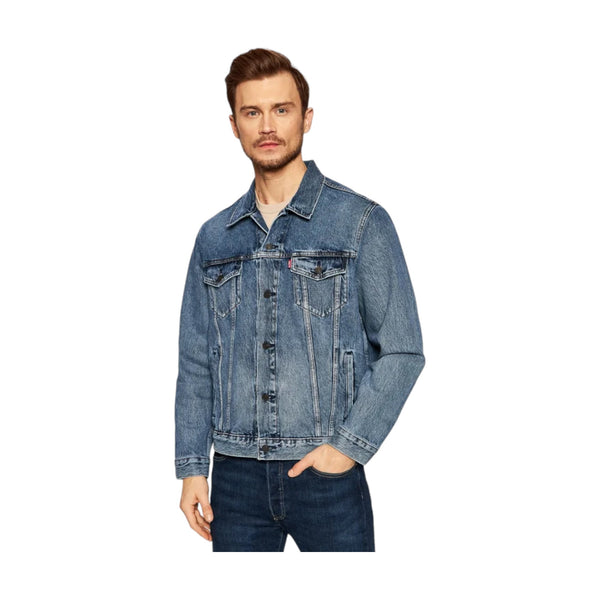 Giubbini Uomo Levi's - The Trucker Jacket - Azzurro