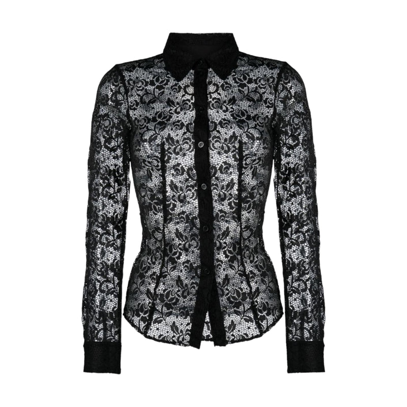 Camicie Donna Liu Jo - Camicia Pizzo - Nero