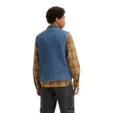 Gilet Uomo Levi's - Sansome Vest Python Green - Blu