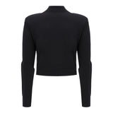 Felpe senza cappuccio Donna MACRON CLUB HOUSE - Mch Fcf Wmn Era Milo Fzip Sweat Blk - Nero